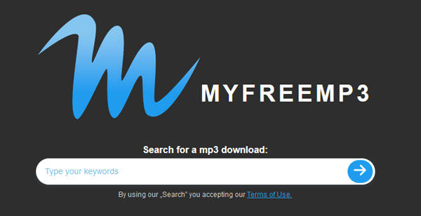 Myfreemp3でダウンロード