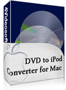 4Videosoft DVD iPod 変換 for Mac