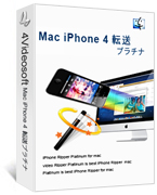 4Videosoft Mac iPhone 4 転送 プラチナ