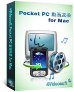 4Videosoft Pocket PC 動画変換 for Mac