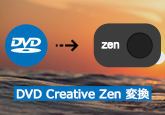 DVDをAVIなどのCreative Zenに対応できる形式に変換