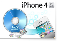 Mac でブルーレイを iPhone 4S に変換する