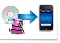 DVD/ビデオをiPhone に変換する