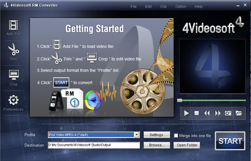 4Videosoft RM 変換