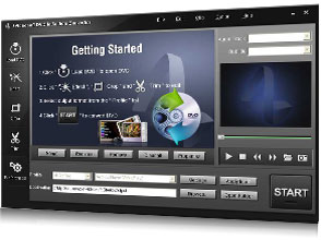DVD Archos 変換スクリーン
