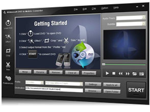DVD Mobile 変換スクリーン