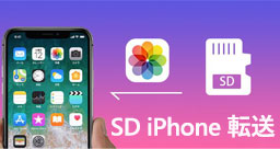 SDカードからiPhoneにファイルを転送