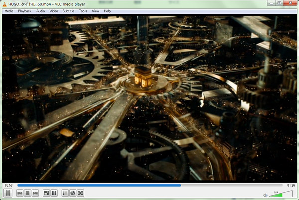 WinDVD 再生できない - VLC Media Player