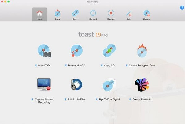 Mac ブルーレイ 書き込み - Toast 19 Pro