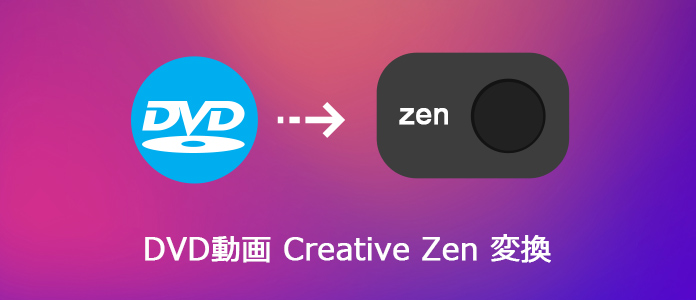 DVDをCreative Zenに変換
