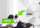 DVDをMPEG動画に変換