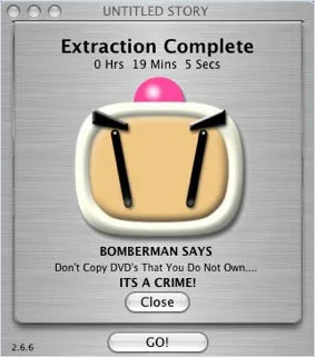 MacTheRipperでDVDリッピング