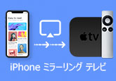 iPhone テレビ ミラーリング