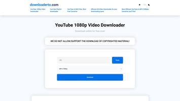 ユーチューブ保存ツール:downloaderto